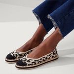 Rothy's Espadrilles Sandy Cat Leopard Print Knit Ballet Flats Shoes Size 9 NWOB Photo 0