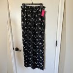 Xhilaration Y2K Black Floral Wide Leg Pants | small Photo 1