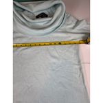 French Connection Women's Cowl Neck Knit Sweater Light Blue Size M Photo 7