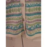 Bushwacker‎ Women's Pastel Knit Cardigan Sweater Multicolor Size L Tan Size L Photo 2