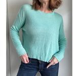 Eileen Fisher Womens Organic Linen Lightweight Sweater Size Sm Cropped Photo 0