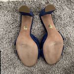 Veronica Beard NEW Ganita Knit-Front Heels in Blue Suede Photo 10