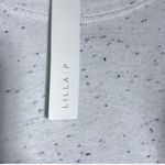 Anthropologie Lilla P Gathered Sleeve Scoop Neck Top NWT Photo 3