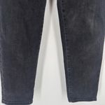Madewell Womens Classic Straight Jeans in Lunar Wash Charcoal Black Size 25 Photo 10