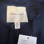 Urban Outfitters Silence + Noise Shiny Blue Off Shoulder Top Size M New Photo 8