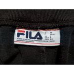 FILA Ladies Small Embroidered Black Athleisure Jogger Pant Track Gym Run Lounge Photo 2