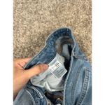 American Eagle Mom Jean Ripped Knees Distressed Denim High Rise Size 2 Blue Photo 7