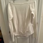 Lululemon LONG SLEEVE WHITE TEE SIZE 6 Photo 3