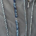 Mac Duggal  Beaded Kimono Sleeve V-Neck Dress Periwinkle 14 NWT Black Tie Formal Photo 15