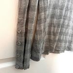 St. John Yellow Label Grey Striped Long Sleeve Top Photo 7
