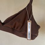 SKIMS  Fits Everybody Crossover Bralette‎ cocoa size L NWT Photo 2