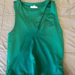 Live in the Moment Green Top  Photo 0