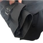 Burberry  Brit Trench Coat Women’s Small Black Belted Double Breasted Classic Photo 8