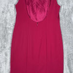 Clifford & Willis Dress Womens 6 Red Sheath Open Back Preppy Party Cocktails Size 10 Photo 0
