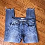 Moussy Frayed Hem Blue Women's Jeans Size 27 Photo 1