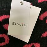 Elodie  Womens Multicolor Animal Print Crew Neck Pullover Sweater Photo 4