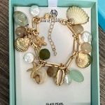 ✨House of Harlow 1960 Gold and Shell Charm Bracelet 🌊🐚 Photo 0
