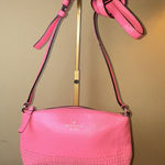 Kate Spade  Coral pink‎ leather Millie Wakefield Lane crossbody bag Photo 0
