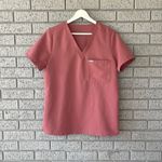 FIGS  Catarina One Pocket Scrub Top Mauve Size Small Photo 2