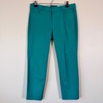 Banana Republic  Green Sloan Crop Trouser Dress Pants Womens 6 Preppy Corpcore Photo 11