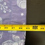 Fresh Produce  Shirt Jacket Womens S Purple Floral‎ Lightweight Button Up Shacket Photo 8