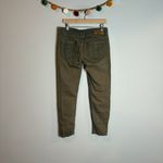 Burberry  Brit olive green Burrington Skinny Cropped Leg jeans Photo 4