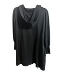 Pyramid Collection Cardigan Womens L Black Knit Open Front Long Sleeve Boho Size L Photo 2