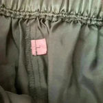 Pajamagram Pajamas Christmas Candy Cane Flannel Top Satin Shorts Size Large Red Photo 7