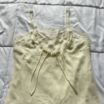 VTG Lord & Taylor Slip Dress Cami Lingerie Cream Womens Large L Y2K 90s Photo 1