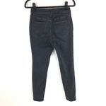 Old Navy  Womens Jeans Rockstar Super Skinny High Rise Wash Black Stretch 6 Short Photo 1