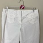 Star City #206  white cropped wide leg trousers Photo 5