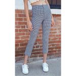Brandy Melville John Galt X High Rise Gingham Tilden Ankle Cropped Pants Size S Photo 13