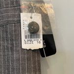 Grey Pinstripe Women's Skirt size 16 new Gray Photo 2
