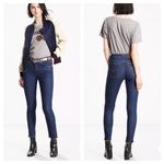 Levi's Levi’s 721 Vintage High Rise Skinny Raw Hem Zip Ankle Jeans Size 31 Photo 1