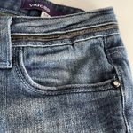 Vigoss Euc jeans with black patent accents, size 27 in size 3/4 Photo 3