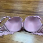 Victoria's Secret  Dream Angels Lace Bra Womens Size 38DD Rhinestone Straps Lined Photo 3