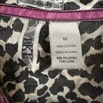 BKE  Black and White Leopard Print Button Down Shirt- Like new!!! Photo 5