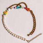 Y2K Pearl & Chain Charm Trendy Choker Necklace Photo 2