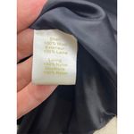 Anne Carson Carson Wool Jacket M Black White Striped Blazer Womens Retro Photo 9