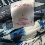 Xhilaration  Women’s Short Sleeve Swim Cover Tropical Blue Large NWT Photo 4