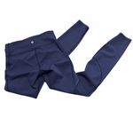 Lululemon Leggings Womens Size 4 Navy Blue Wunder Under Sheer Inserts Activewear Photo 1