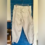 Old Navy Neutral Cream Women’s Cargo Pants Photo 2