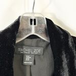 Rachel Zoe  Medium Blazer Jacket Black Velvet Double Breasted Dark Academia 868 Photo 10