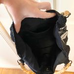 The Limited Y2K  knit striped purse with bamboo handles Photo 5