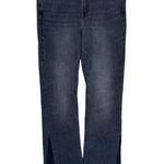 frame denim Frame Women's Jeans Le Crop Mini Boot Frayed Hem Mid-Rise Stretch Denim Gray 26 Photo 0