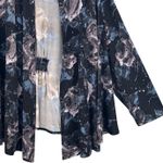 Susan Graver  Liquid Knit‎ Cardigan Black XL Photo 3