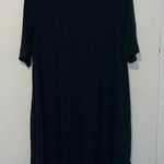 Agnes & Dora  Women’s Black Short Sleeve Above Knee Dress with Ruffled Hem AA23 Photo 0