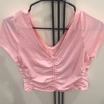 Urban Outfitters NWT  v neck ruched crop top xl Photo 0