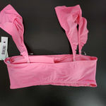 The Bikini Lab  Pink Swimsuit Top Size XXL NWT Barbie Pink Plus Size Bikini Top Photo 3