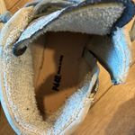 P448  Star White Zebra Embossed High Top Leather Sneaker Size 37/7 US Photo 9